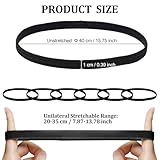 Zoom IMG-1 6 fasce elastiche per capelli Zoom IMG-1 6 fasce elastiche per capelli