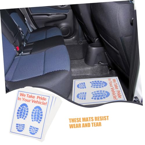 Alfombrillas de papel kraft POPETPOP resistentes al agua para suelo de coche pack de 25 3