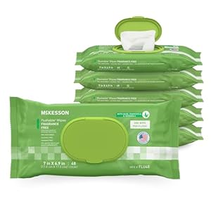 McKesson Flushable* Adult Wet Wipes...