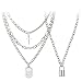 BVROSKI Eboy Egirl Chains Necklaces Lock for Men Women Teens Girl Sets, Choker Chain Necklace