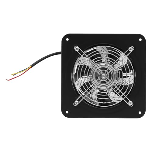 YUNRUX Ventilador extractor de tubo de 6 pulgadas, 19 x 19 x 13,5 cm, ventilador de canal, 220 m³/h, ahorro de energía, ventilador de baño, silencioso, ventilador de ventilación, 2600 r/min, para