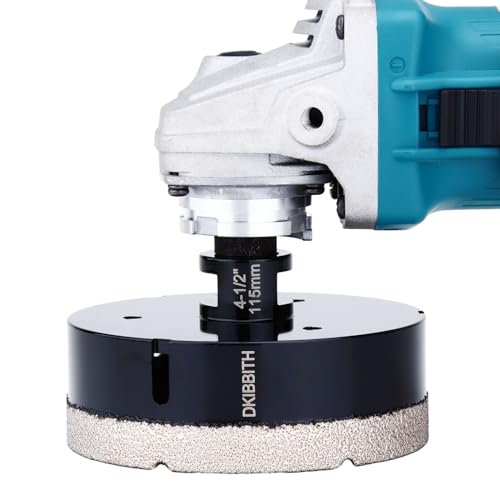 image for DKIBBITH 4-1/2in Dry Diamond Core Drill Bit, Tile Hole Saw for Ceramic