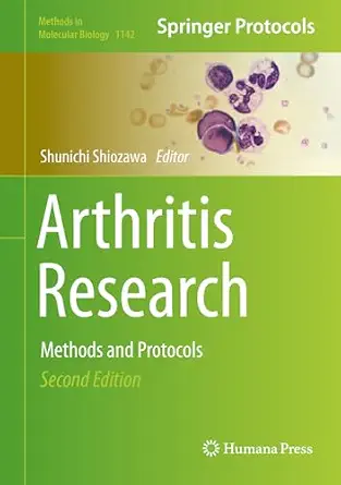 Arthritis Research: Methods and Protocols 2nd Edition book cover
