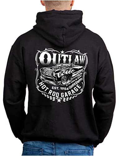 Sweat Hot Rod homme grandes tailles vêtement confortable pour passionné auto USA