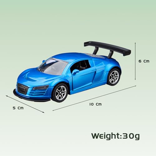 Image of Amazon Brand - Metal Die Cast 1:37 AUD | Blue | Collectible & Durable