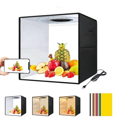 Photo Light Box profesional portátil plegable miniatura 1