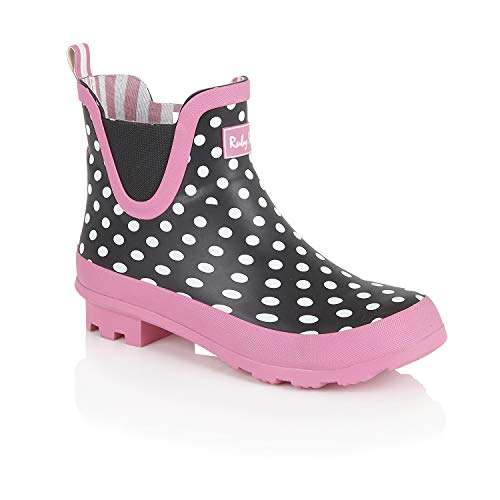 Bottes en caoutchouc Ruby Shoo Ginny pour garder les pieds au sec