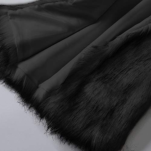 Womens Faux Fur Coat Casual Loose Sleeveless Vest Fuzzy Fleece Lapel Collar Jackets Winter Windproof Outerwear3