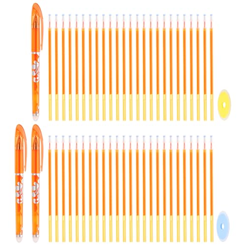 Marqueurs pour tissu couture PATIKIL effaçables à chaud encre orange