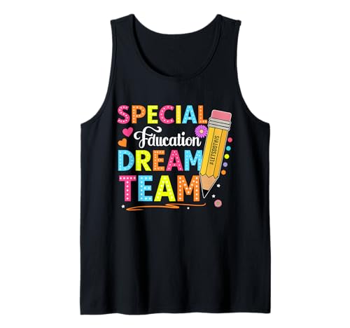 Special Education Team Back to School SPED Teacher Tank Top