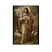 MAIHAIBAO Jesus and The Lamb of God Canvas Wall Art - Leonardo Da Vinci Famous Religious Painting Poster - Vintage Christian & Catholic Aesthetic Decor for Home & Church - 12x18 Inch (Unframed)
