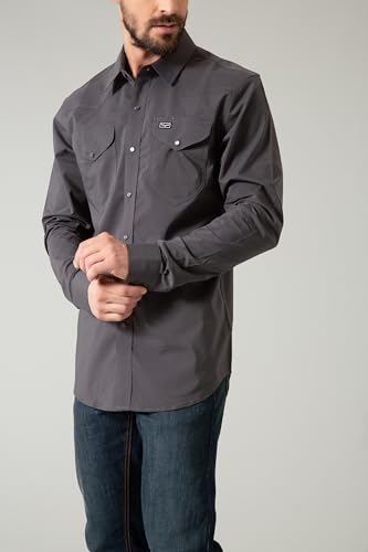 Kimes Ranch Men's Blackout Long Sleeve Button-Down Shirt4
