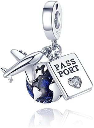 MULA 925 Sterling Silver Charms for Bracelets and Necklaces Dangle Pendants Beads Charms Jewelry Charm for Women Mother