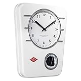 Die Küchenuhr ist außerdem mit einem klassischen Timer versehen, der besonders praktisch z.B. beim Eierkochen oder Kuchenbacken ist