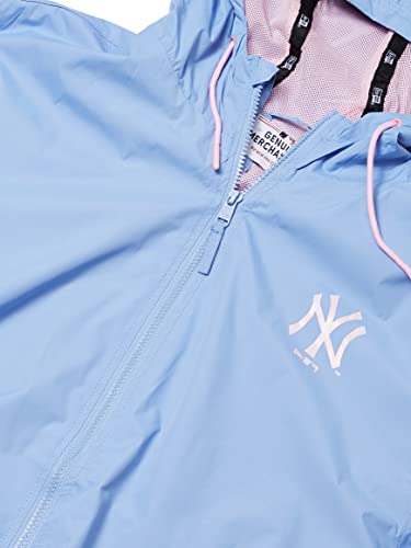 JAQUETA CORTA VENTO (WINDBREAKER) MLB NEW YORK YANKEES SAZONAL QUAD PRETO AZUL CHUMBO MARINHO New Er