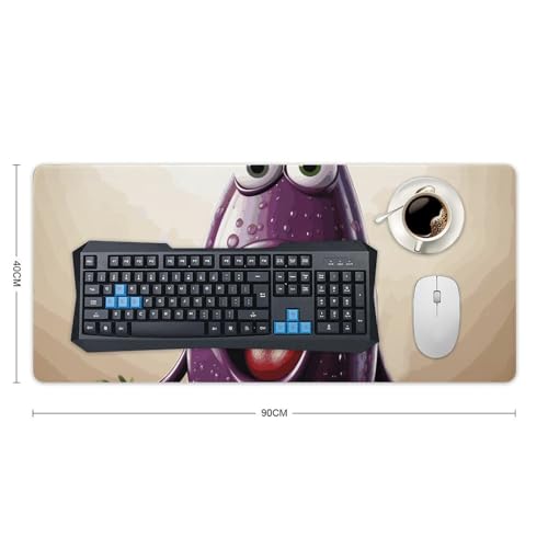Tapis de souris de jeu antidérapant et imperméable à éclairage LED - 2