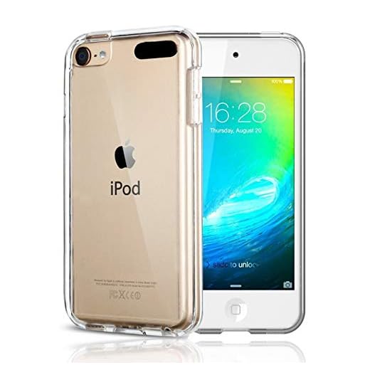 Novago Compatible avec iPod Touch 7, Touch 6, Touch 5 Coque Transparente en Gel Souple résistante et Solide