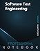 Software Test Engineering Notebook, Grid/Graph Journal, Professional Notebook, Office Writing Notebook, Daily Notes & Action Items Notebook, 140 pages, 8.5” x 11”, Glossy cover