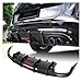 Carbon Fiber Rear Bumper Lip Diffuser Compatible for Audi A4 B8 S line Car Tuning 2009-2012
