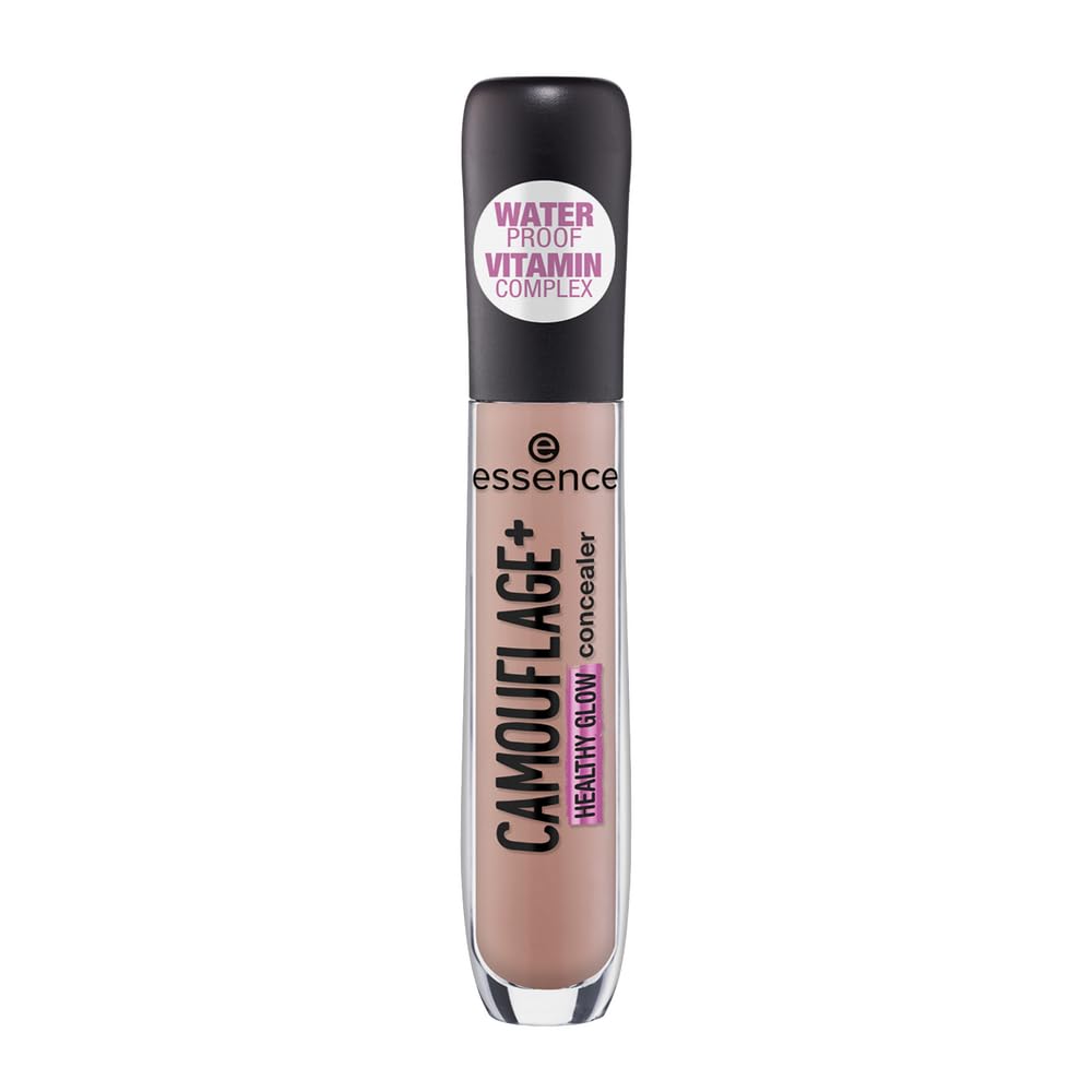 Essence Cosmetics CAMOUFLAGE+ HEALTHY GLOW concealer, with vitamins, brightening, natural, luminous (5ml)