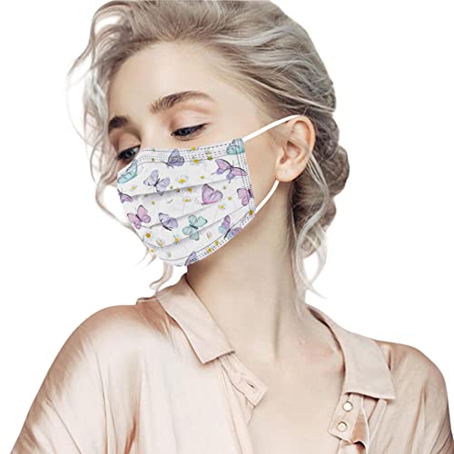 50 Pezzi Donna Uomo Adulti Protezione per il Viso