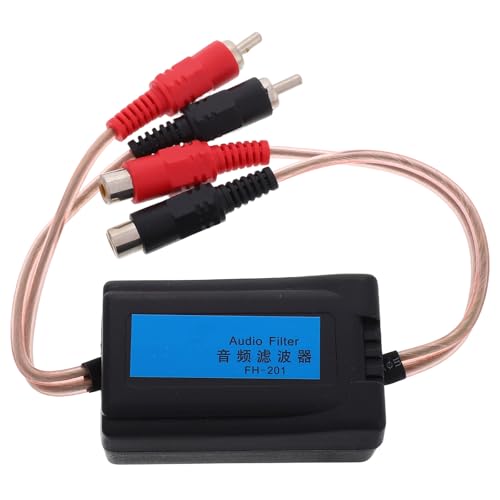 CTIRCHIU �J�[�I�[�f�B�I�p�m�C�Y�t�B���^�[ �T�v���b�T�[ RCA�O�����h���[�v�A�C�\���[�^�[ �ԍڃI�[�f�B�I�V�X�e������ �m�C�Y�ጸ�Ɖ���