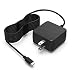 AC Charger for Samsung Chromebook Plus XE513C24 XE513C24-K01US/Chromebook Plus V2 XE520QAB-K01US XE520QAB-K02US XE520QAB-K03US with 7.5Ft Power Supply Adapter Cord