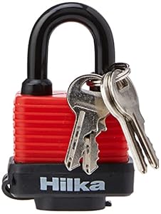 Hilka 70828040 Weather Resistant Padlock 2-Piece