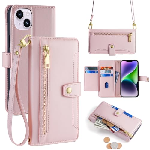 Sac à bandoulière Google Pixel 10A étui antichoc zippé anti-rayure pour femme