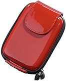 Color: Rojo. digiETUI Casio - Funda para cámaras (Forro Interior de Espuma), Color Rojo
