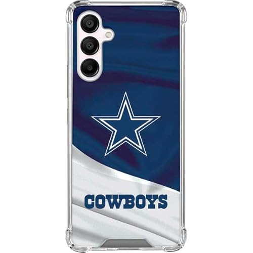 Skinit Clear Phone Case Compatible with Galaxy A16 5G - Officially Licensed NFL Dallas Cowboys Design