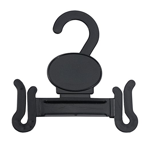 Nahanco Jlp256100 Plastic Sandal/Flip-Flops Display Hangers, 3 7/8" - Black (Pack Of 100) #TOP22