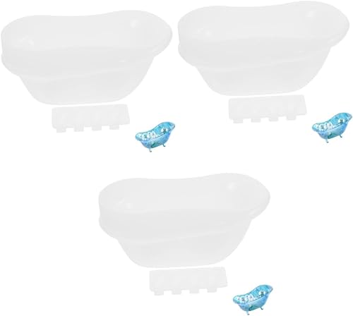 EXCEART 3 juegos de moldes de silicona para bañera, moldes de resina de silicona de Navidad, moldes de silicona para bañera de silicona para resina