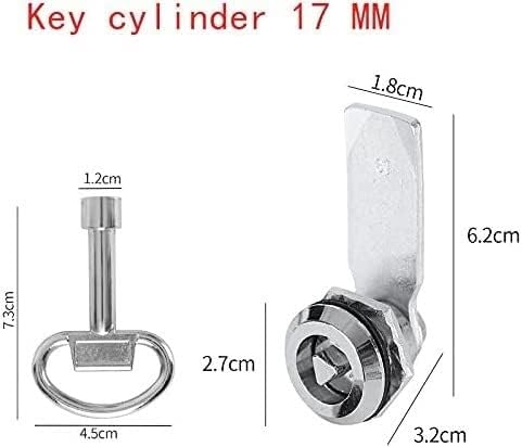 Universal Cam Cylinder Locks Door Cabinet Mailbox Drawer Locker Zinc Alloy Security Lock with Key Furniture Hardware Accessories