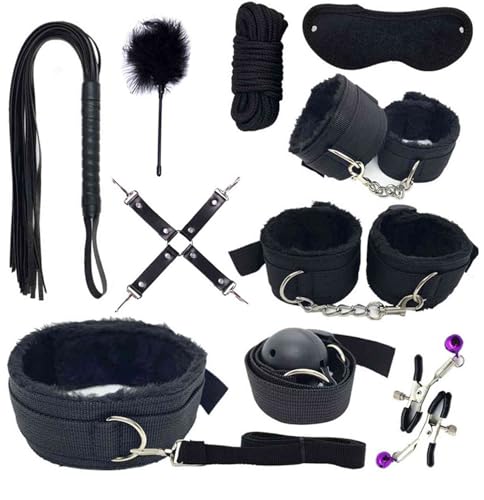 Bed Bonage Restraints Sex Adults King Size Bed Sex Ties for Ankles and Wrists Bar Women Queen Size Bed Straps Adult Play Under Mattress Sex Hand Cuff Bracelets for Couple Toys Kit Bed Room Sweater