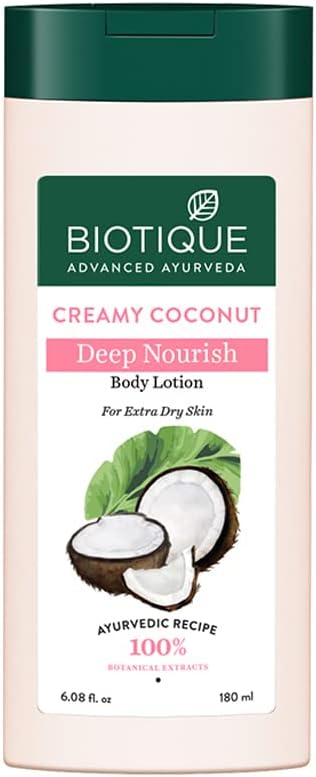 Bio Creamy Coconut Ultra-Rich Body Lotion for Extra Dry Skin, 180ml