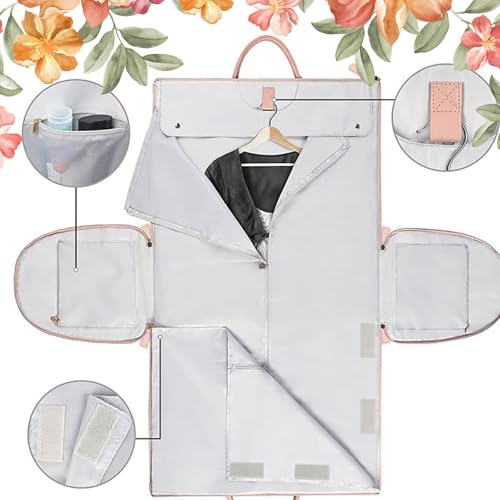 Couvelli Travel Bag, Couvelli Travel Bag with Wheels, CouvelliLarge Capacity Bagfor Business or Weekend Trips, Lightweight Expandable Duffel with Trolley Glide Wheels(A)3