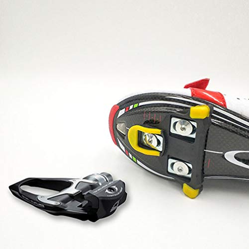 BESPORTBLE, sapato de bicicleta, tala, trava de estrada, 6 graus, flutuador de bicicleta, acessório