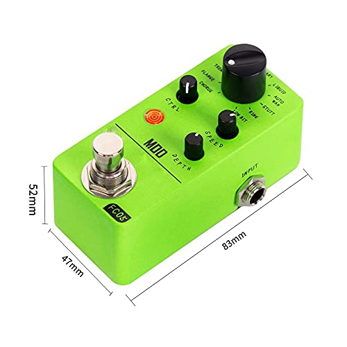 MKYSB FC05 Modulation Multi Effects Pédale MOD Guitar Pédale 11 Modes Chorus Flanger Phaser Tremolo Auto Wah - Les Beatles, Paul McCartney, John Lennon, RIngo Starr, George Harrison MKYSB FC05 Modulation Multi Effects Pédale MOD Guitar Pédale 11 Modes Chorus Flanger Phaser Tremolo Auto Wah – Image 5