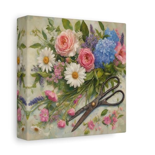 Tableau fleurs colorées toile florale pour illuminer votre foyer