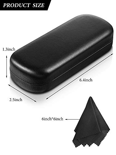 Coques rigides noires pour lunettes de soleil antichoc et légères - 3