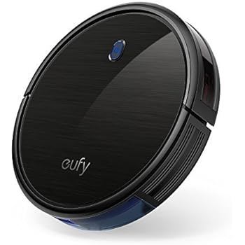eufy by Anker Saugroboter RoboVac 11S (Slim) mit BoostIQ, Superschlank, Starke 1300Pa Saugkraft, geräuscharmer Betrieb, Selbstaufladender Saugroboter, Reinigt harte Böden und mittelhohe Teppiche