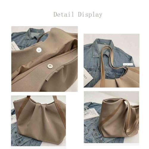 Casual Lightweight Canvas Women's Versatile Large Capacity Handbag - Commuting Shoulder Tote & Crossbody Bag3