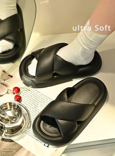 Preppy Slippers Cute Summer Slippers for Women Korean Sandals Cross Summer Slipper Men2