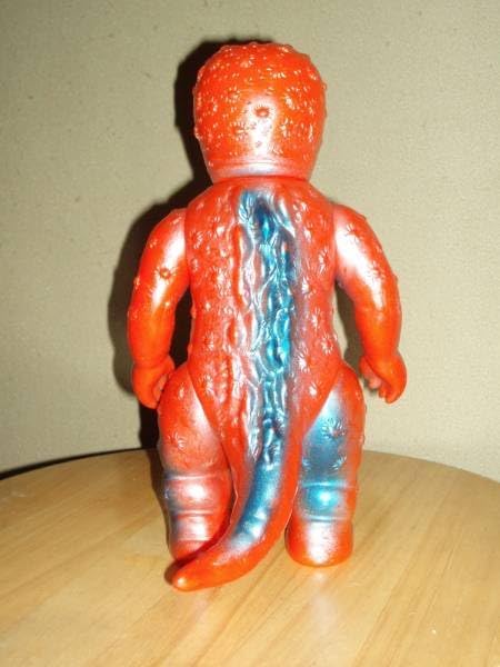 希少！ ゴジラ 0319T 当時物 ミニラ ひよこマーク ソフビ 怪獣 ゴジラ