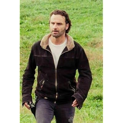 The Walking Dead Season Rick Grimes Leather Jacket Hungary Ubuy