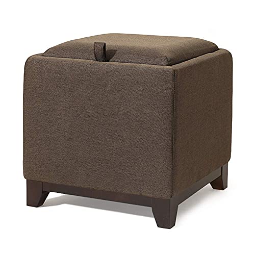 Pouf coffre de rangement pour optimiser les petits espaces et ranger le salon - 2