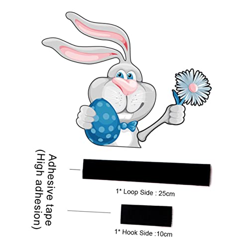 Gogogmee Decalques De Janela Decalques Para Caminhões Adesivos De Coelho Adesivos De Decalque De Coe
