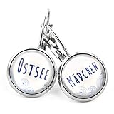 GESCHENK: Dieser schöne Ostsee Schmuck ist eine schöne Geschenk-Idee für alle, die das Meer lieben, z.B. Deine beste Freundin, Schwester, Cousine und Frauen bzw. Damen im Allgemeinen, vielleicht zum Geburtstag, zu Weihnachten oder einfach für Zwischendurch