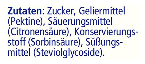Gelierzucker Dr. Oetker mit Stevia, 10er Pack (350 g pro Packung)